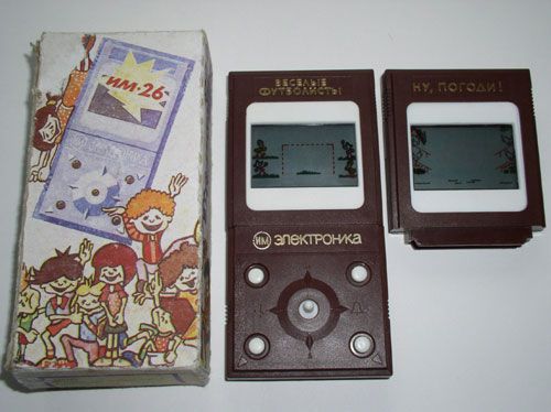 Игра электроника ИМ26 со сменными картриджами